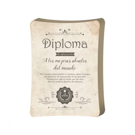 Diploma Mejores Abuelos A517