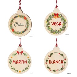 Bola Navidad Personalizada 14054