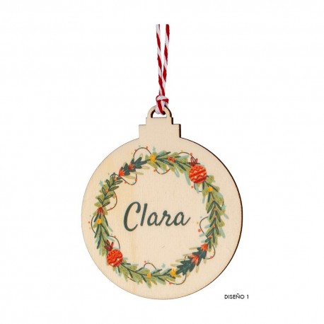 Bola Navidad Personalizada 14054