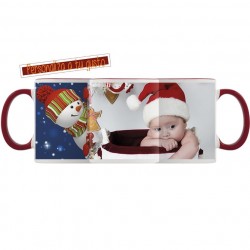 Taza navidad muñeco de nieve