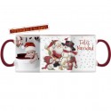 Taza con Foto Navidad papá noel
