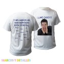 Camiseta Unisex personalizada 2 caras
