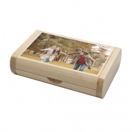 Caja Usb Madera Personalizada