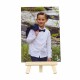 Caballete madera con Foto Personalizada