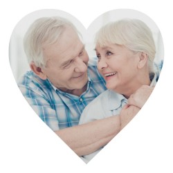 Imán Corazón Personalizado