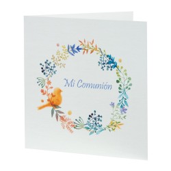 Tarjetón Comunión Personalizado