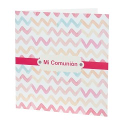 Tarjetón Comunión Personalizado