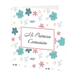Tarjetón Comunión Personalizado