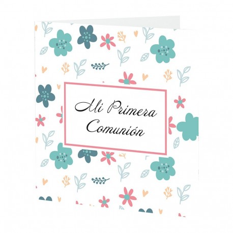 Tarjetón Comunión Personalizado