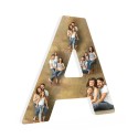 Letras y Números con foto Pared 