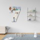 Letras y Números con foto Pared 