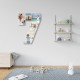 Letras y Números con foto Pared 