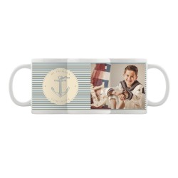 Taza personalizada Comunión Ancla
