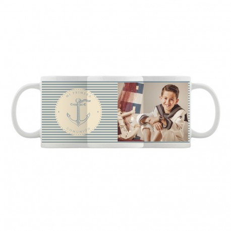 Taza con Foto Personalizada Comunión Ancla