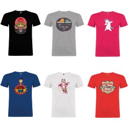 Camiseta Algodón Personalizada con Recorte