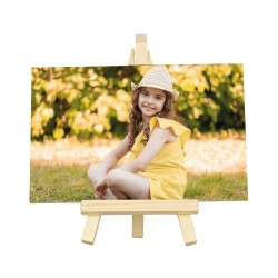 Caballete madera con Foto Personalizada