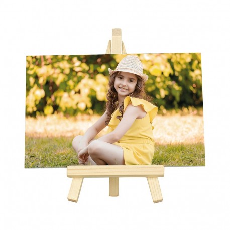 Caballete madera con Foto Personalizada